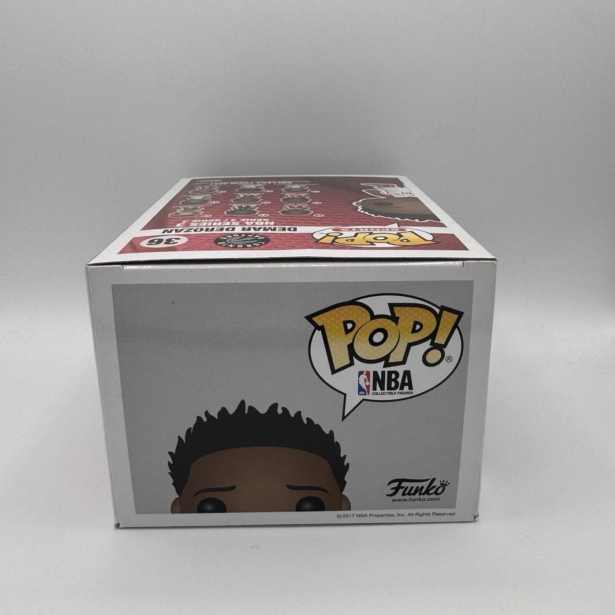 Funko Pop! Vinyl: Demar DeRozan - Canada (Exclusive) #36 W Plastic Protector