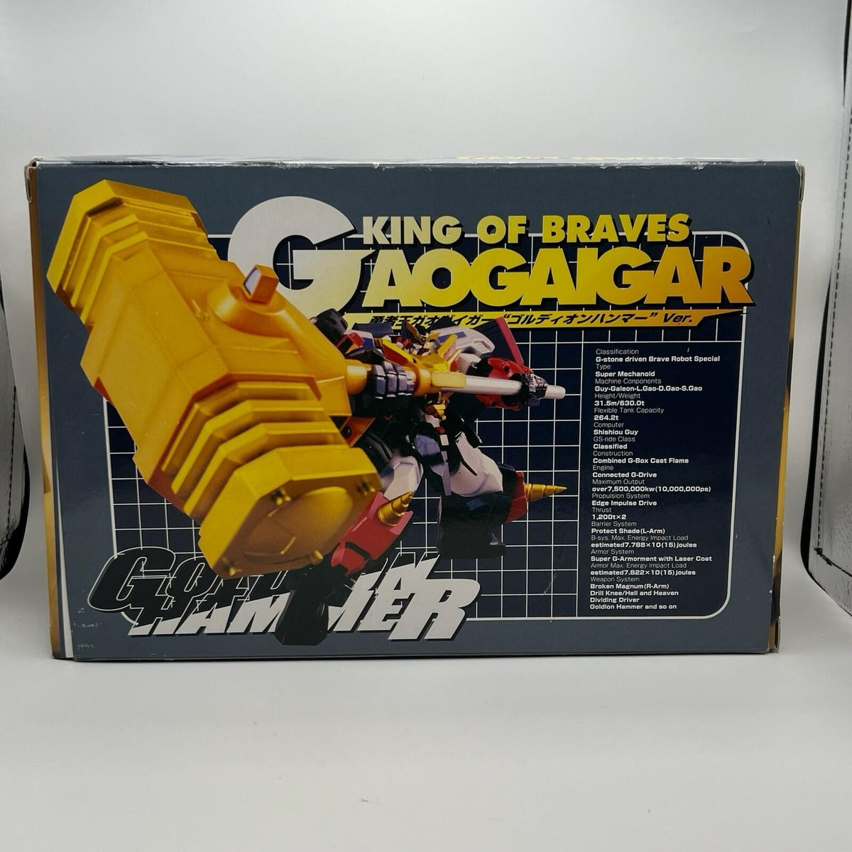 The King of Braves Gaogaigar Robot Museum Plus New Xebec Toys Sealed