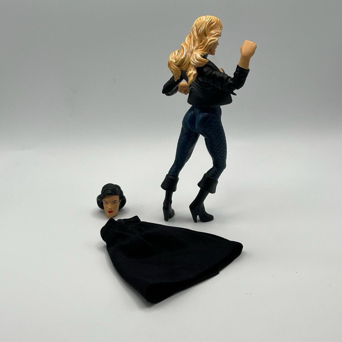 DC Direct Hard Traveling Heroes Black Canary 2000 6" Vintage Adjustable Figure