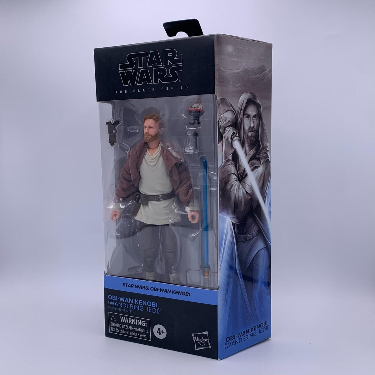 Star Wars The Black Series Obi-Wan Kenobi (Wandering Jedi) Action Figure New