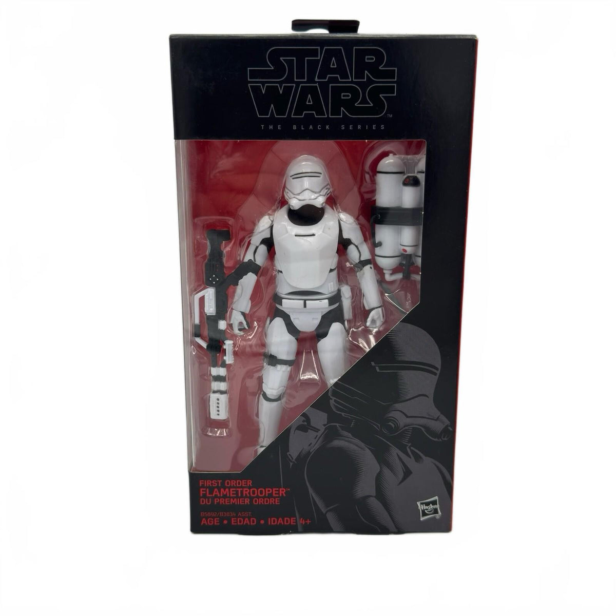Hasbro Star Wars The Black Series 6“ First Order Flametrooper Figure #16