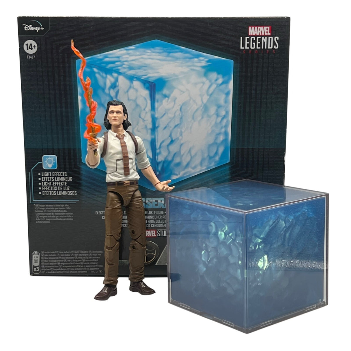 Marvel Legends Loki Lot Tesseract Loki Sylvie He Who Remains *TESTED & WORKING*