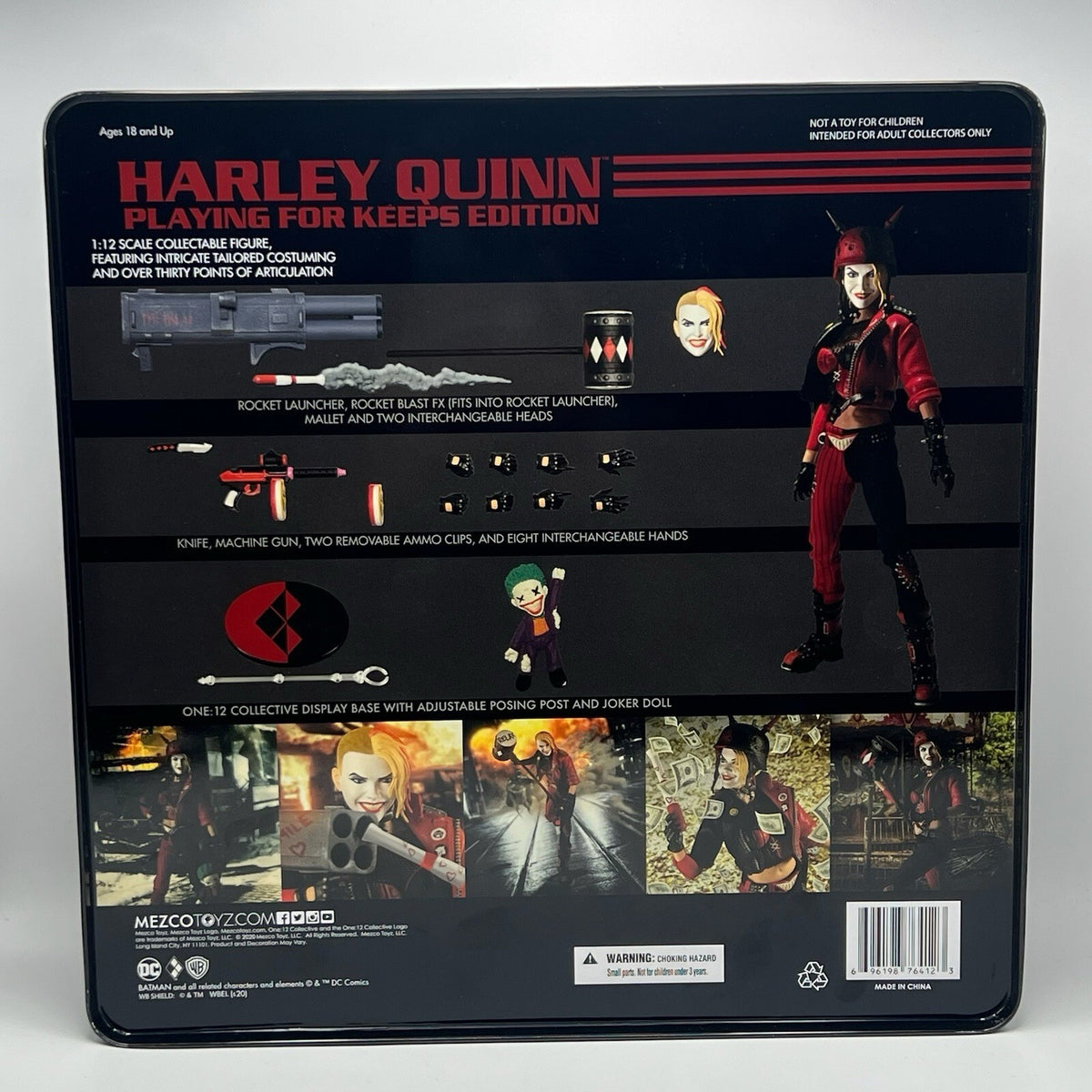 Mezco Harley Quinn “Playing for Keeps” Edition READ DESCRIPTION