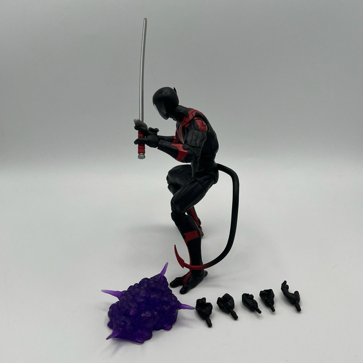 Marvel Legends Retro Uncanny Spider-Man Nightcrawler 6" Figure Hasbro Complete