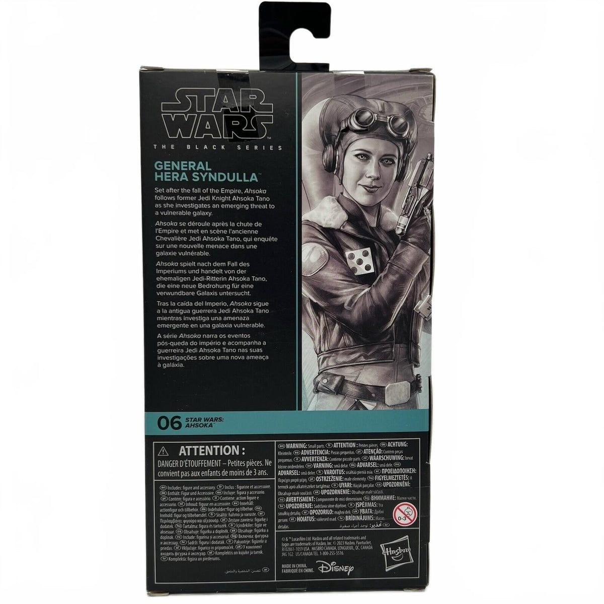 Star Wars Black Series General Hera Syndulla 6" Action Figure 2023 Ahsoka Hasbro