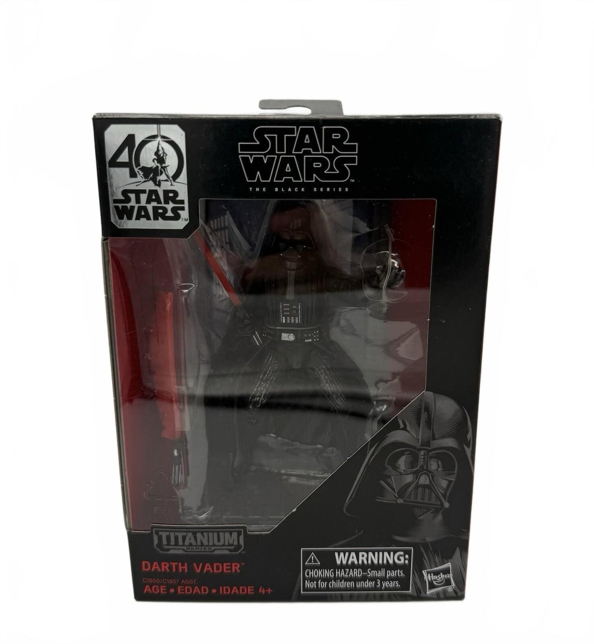 Star Wars Black Series Titanium Darth Vader 40th Anniversary Action Figure NEW