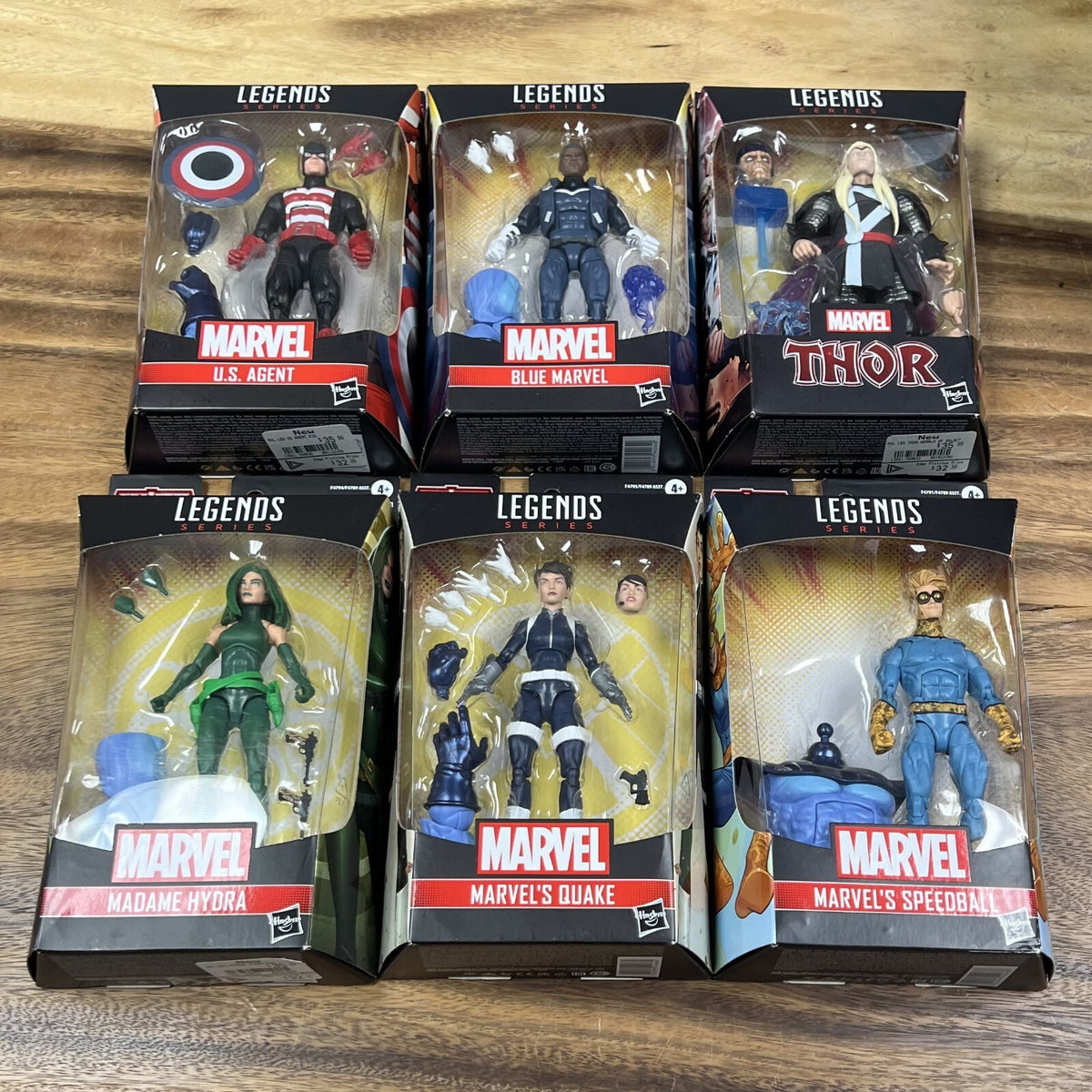 Marvel's Controller BAF Set of 6 Marvel Legends NO IRON MAN