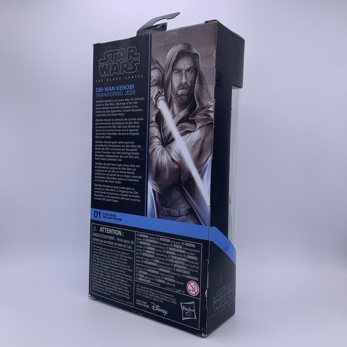 Star Wars The Black Series Obi-Wan Kenobi (Wandering Jedi) Action Figure New