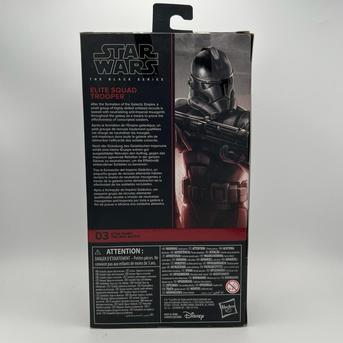 Star Wars Black Series 6" Inch Elite Squad Clone Trooper Figure COMPLETE