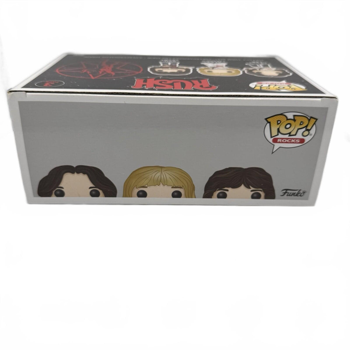Funko Pop! : Rocks - RUSH 3-Pack Geddy Lee, Alex Lifeson, & Neil Peart FANEXPO