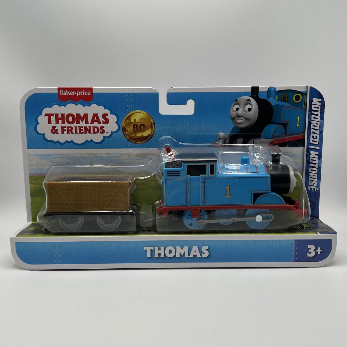 Assorted Thomas & Friends DVDs, VHS Tapes, & TrackMaster Motorized Thomas Lot #4