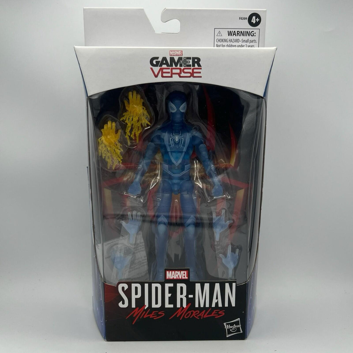 Marvel Legends Miles Morales Spider-man Figure Gamerverse Translucent Stealth