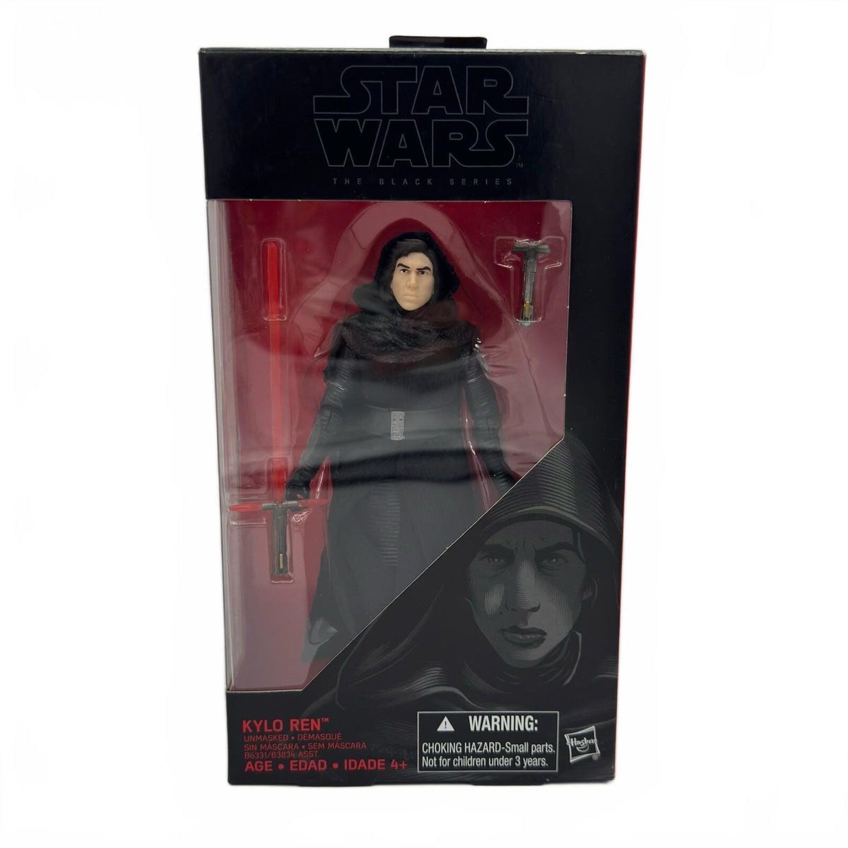 Star Wars Black Series Kylo Ren Unmasked 6" Action Figure Force Awakens #26