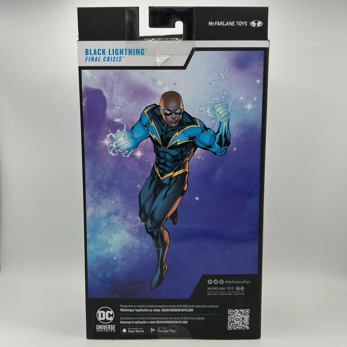 Mcfarlane DC Multiverse Gold Label Final Crisis 7" BLACK LIGHTNING walmart