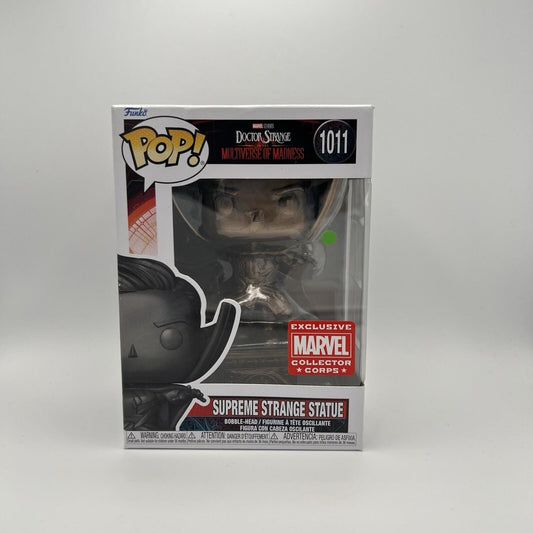 Funko POP! Marvel #1011 Supreme Strange Statue - Marvel Collector Corps