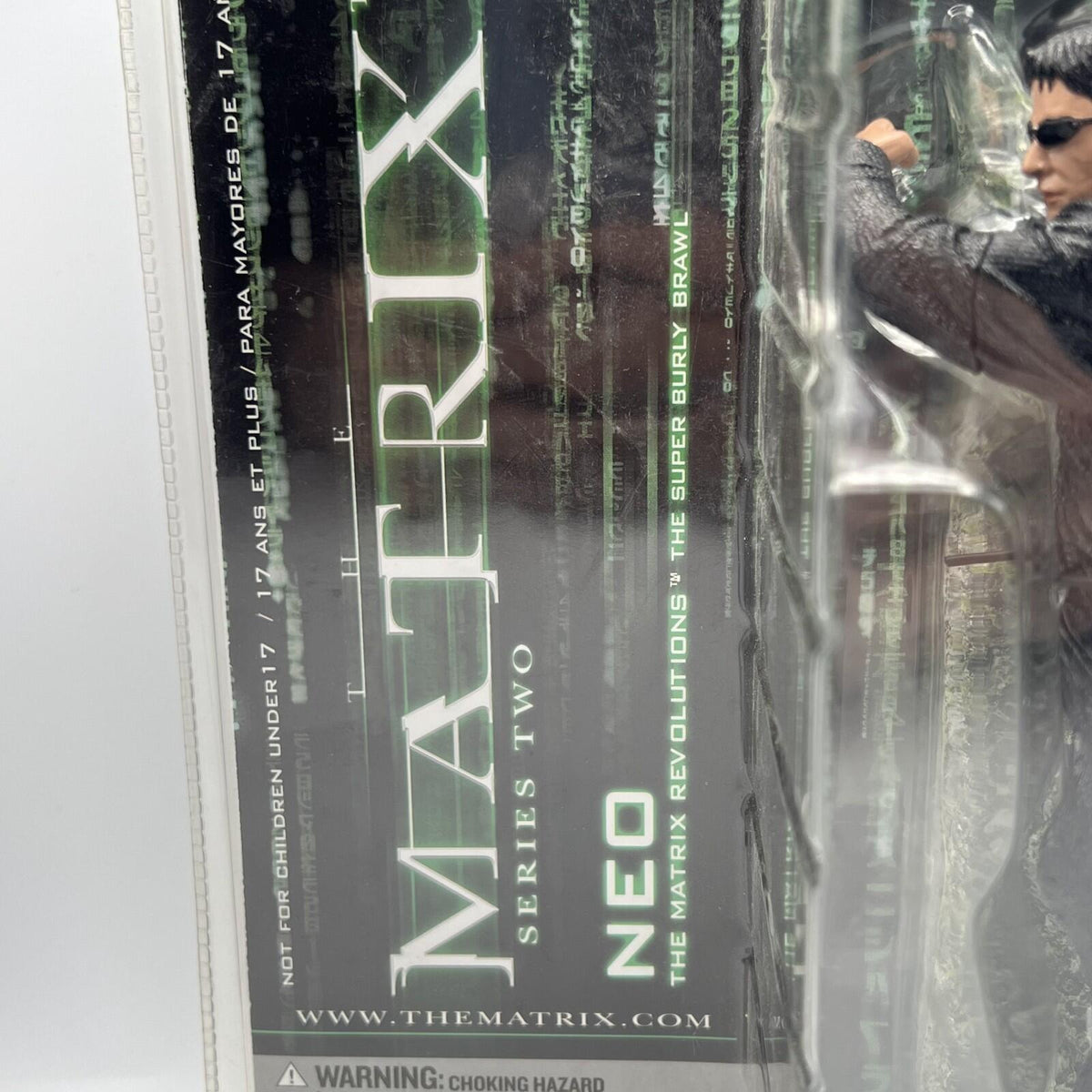 McFarlane Matrix Reloaded Neo & Trinity Series Two 6" Action Figures