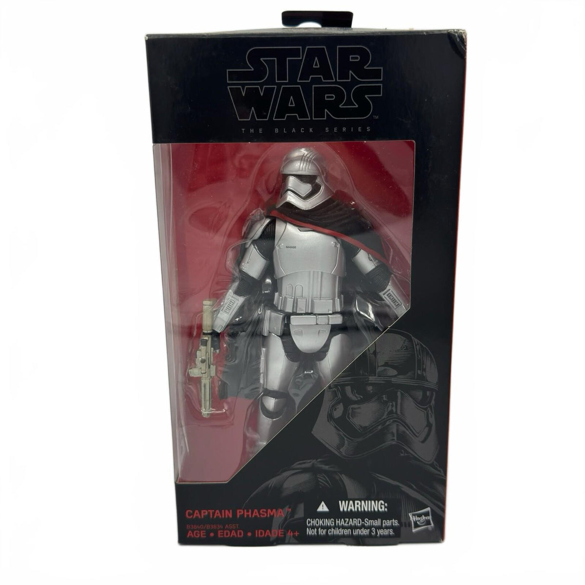 Star Wars The Black Series #06 Captain Phasma 6" Action Figure - New In Box