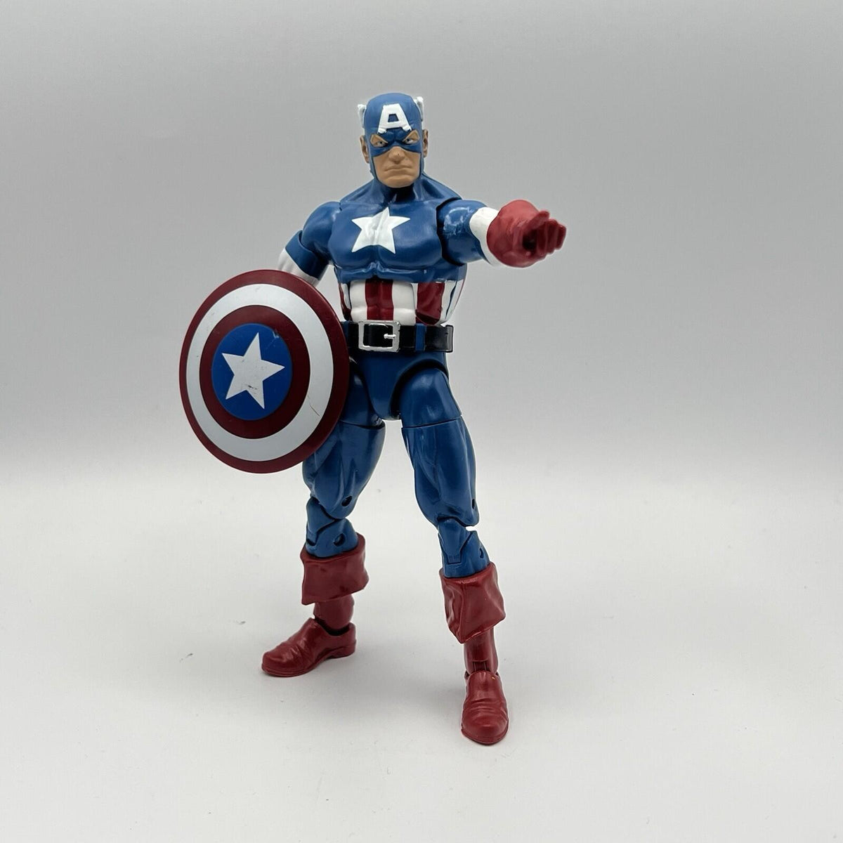 Marvel Legends Captain America 6" Action Figure Red Onslaught BAF Series Loose