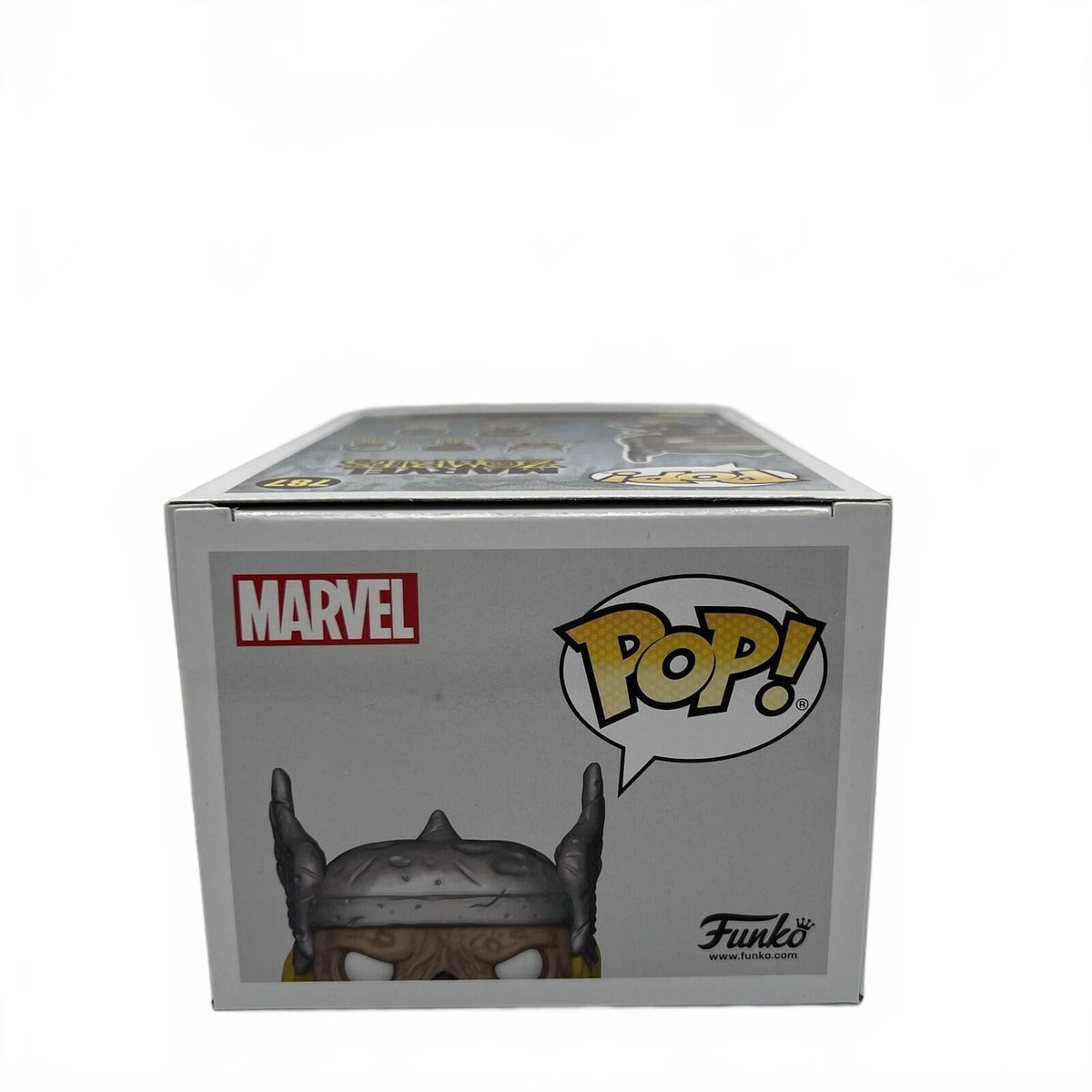 Funko Pop! Marvel Zombies Zombie Thor Glow In Dark EE Exclusive & Pop Protector