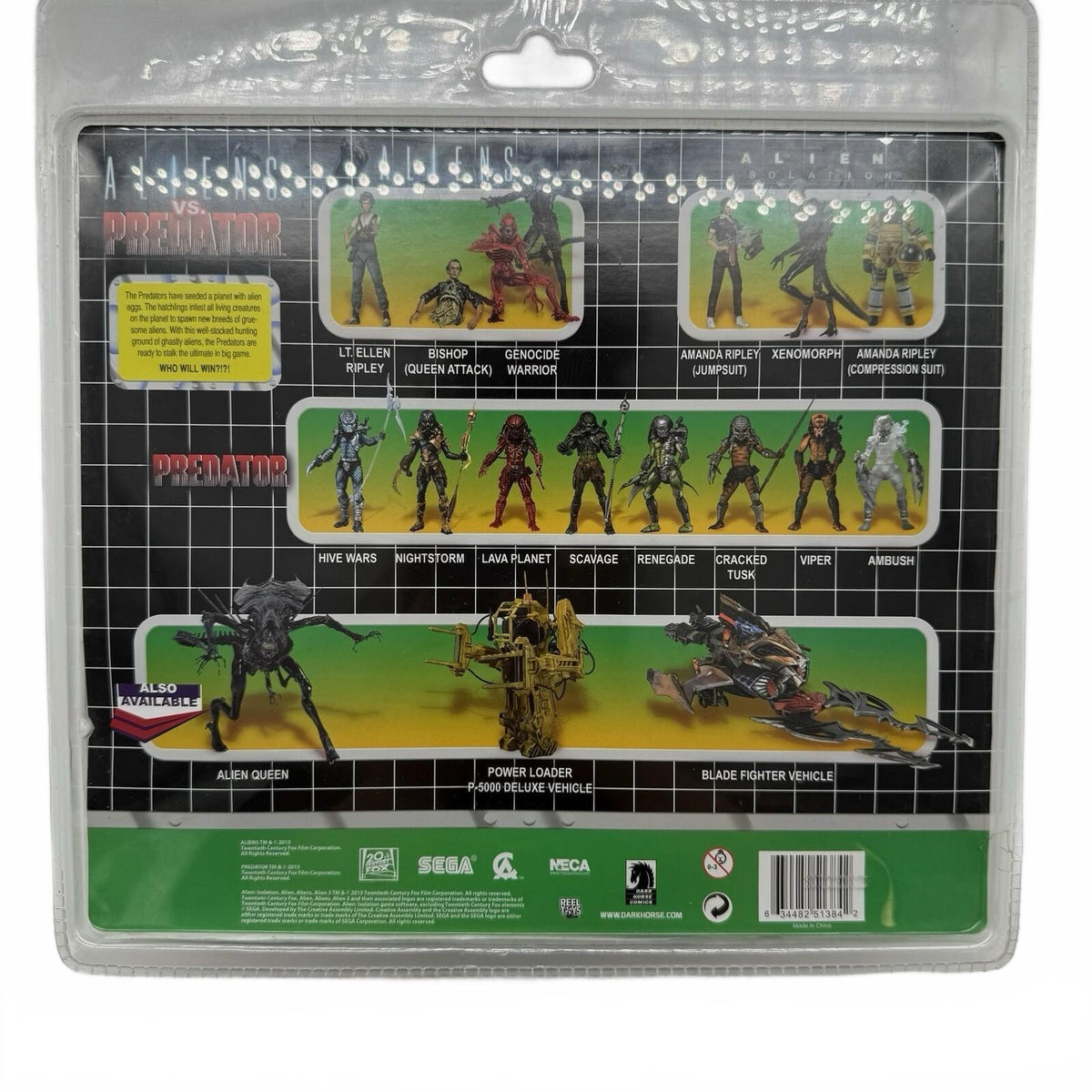 NECA 2 PACK ALIENS VS PREDATOR KENNER 2015 TOYS R US EXCLUSIVE - SEALED