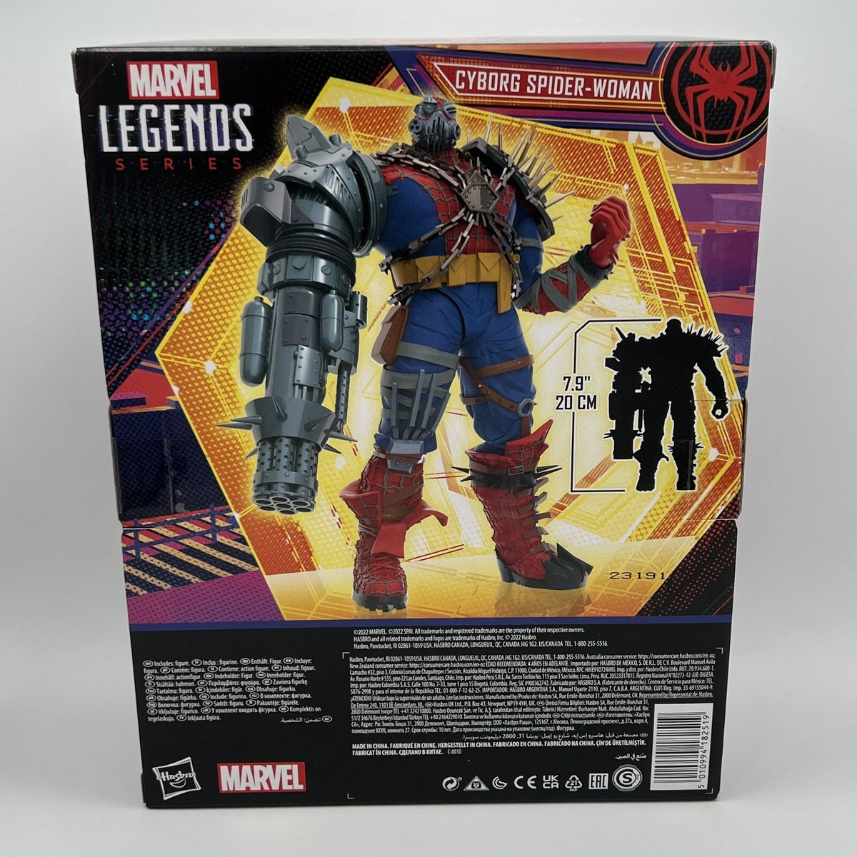 Marvel Legends Cyborg Spider-Woman Action Figure Across the Spider-Verse