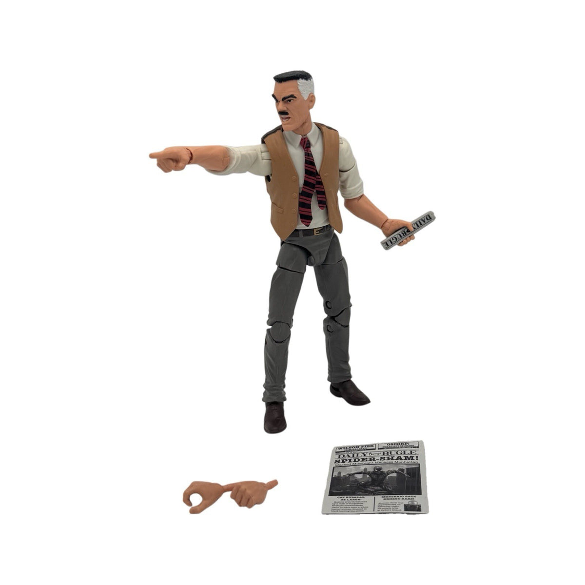 Hasbro Marvel Legends Retro J. JONAH JAMESON 6" Scale Loose Action Figure