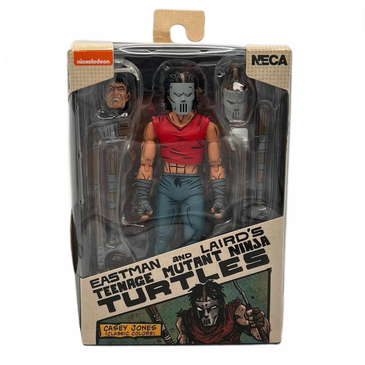 NECA Eastman and Laird’s TMNT Casey Jones Classic Colors Red Shirt 2023