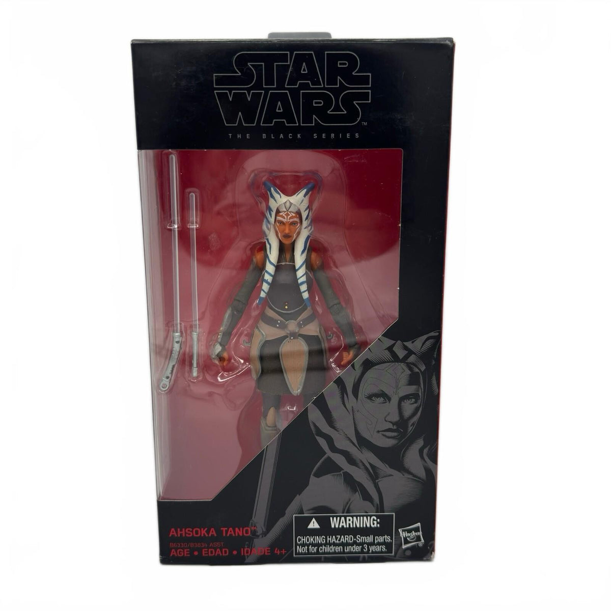 Star Wars Black Series Ahsoka Tano #20 6" Action Figure 2015 Hasbro New Sealed