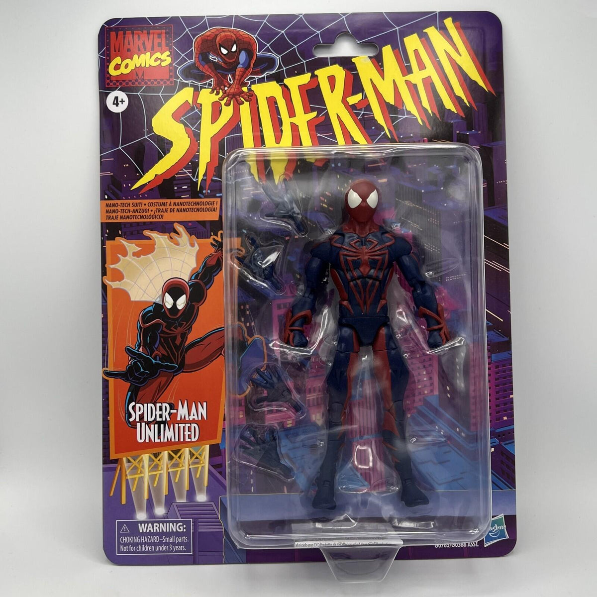 Marvel Legends Spider-Man Unlimited Action Figure 2025 Retro Card Series