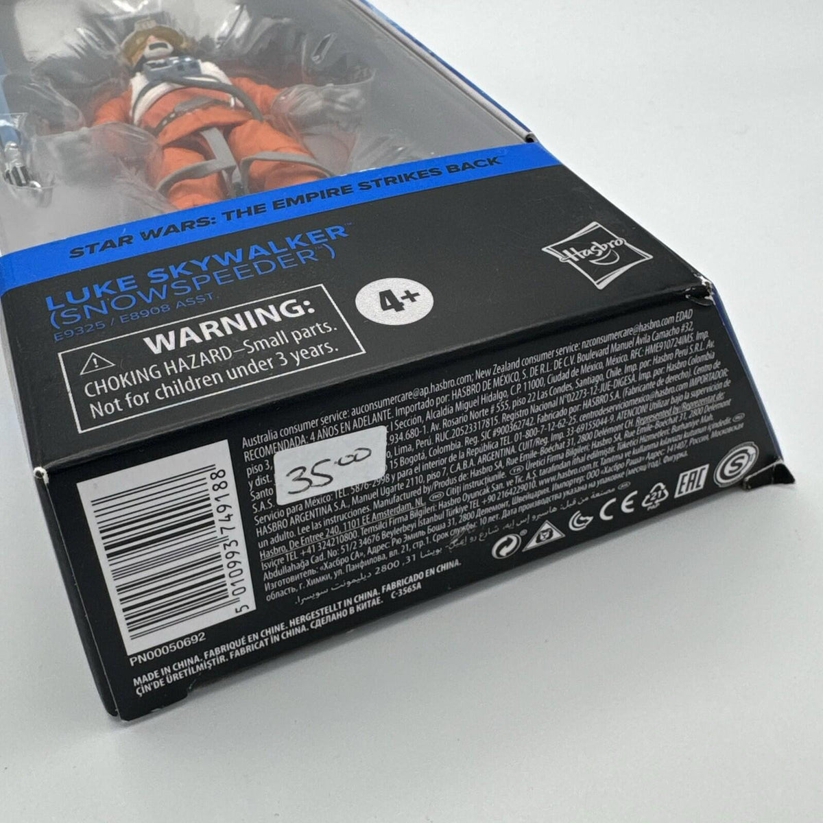 Star Wars Black Series Empire Strikes Back Luke Skywalker Snowspeeder Figure New