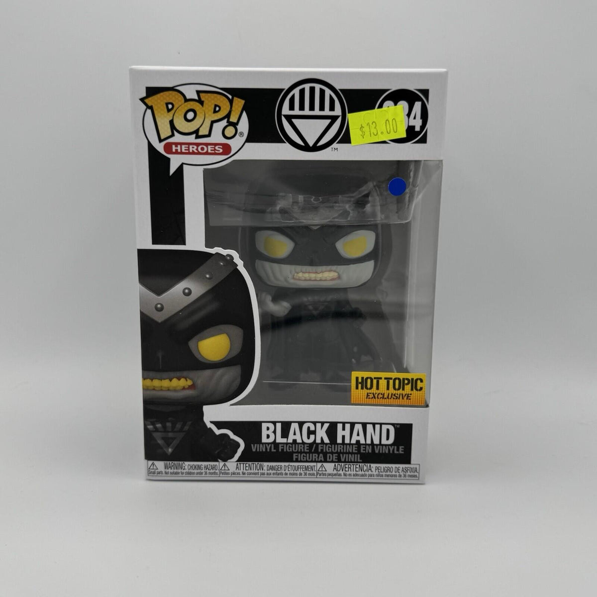 Funko Pop! Vinyl: DC Universe - Black Hand - Hot Topic (Exclusive) #384