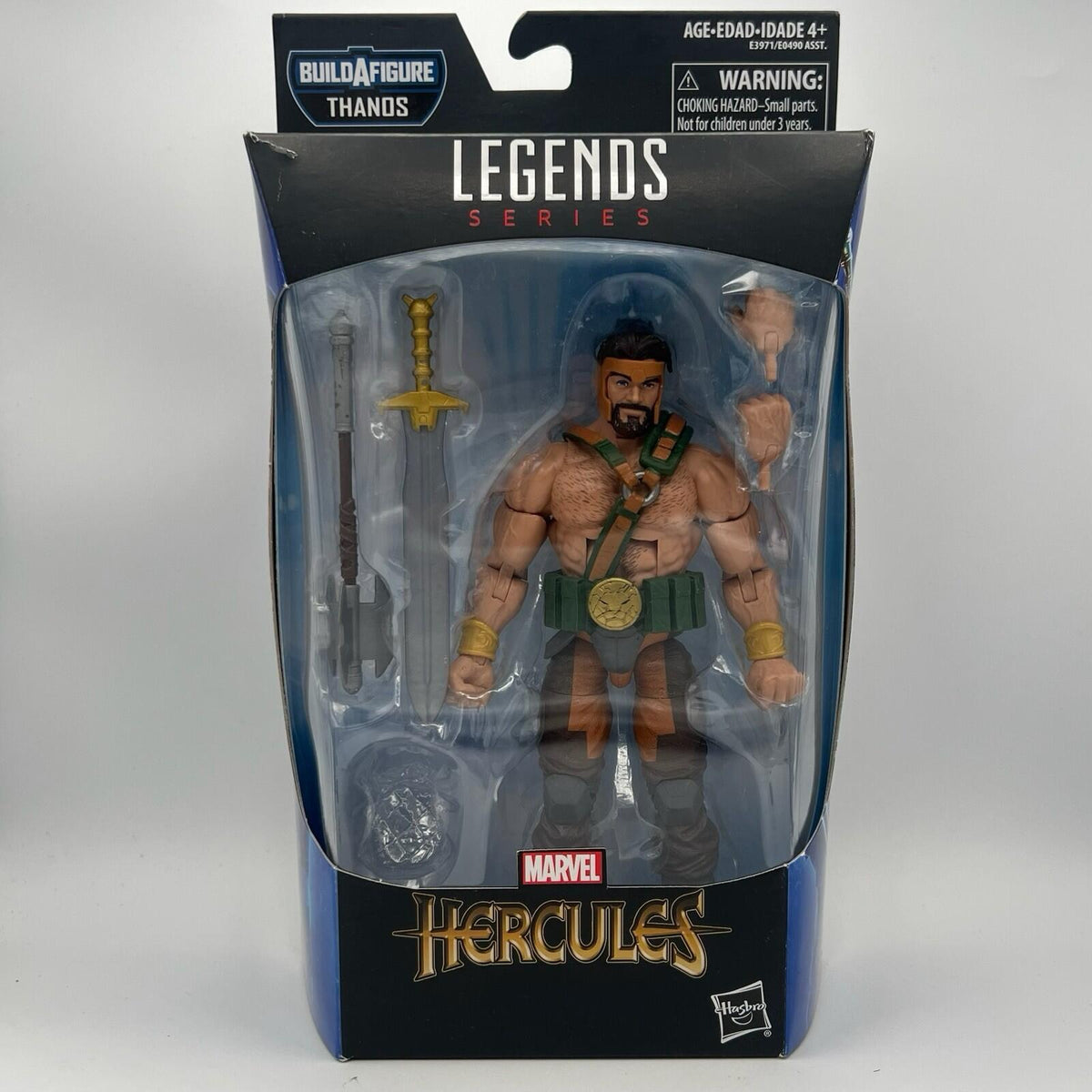 Marvel Legends 6 Inch Hercules Figure Loose From Thor Armored Thanos BAF Wave