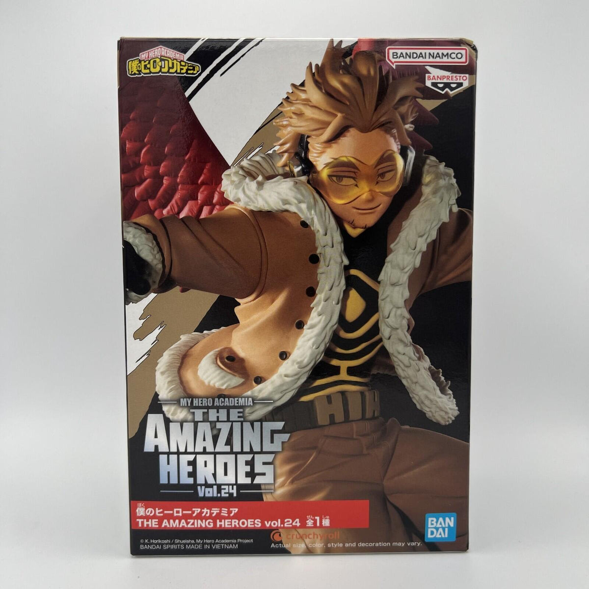 Bandai Banpresto My Hero Academia Hawks Figure The Amazing Heroes Vol. 24