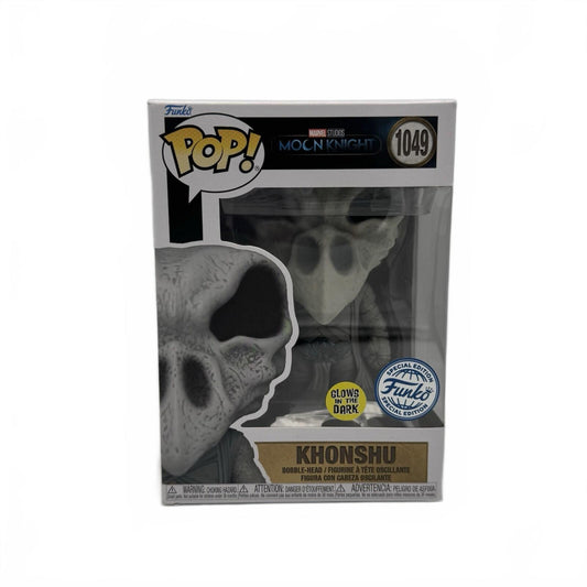 FUNKO POP! Marvel - KHONSHU #1049 + Pop Protector - GLOW N THE DARK