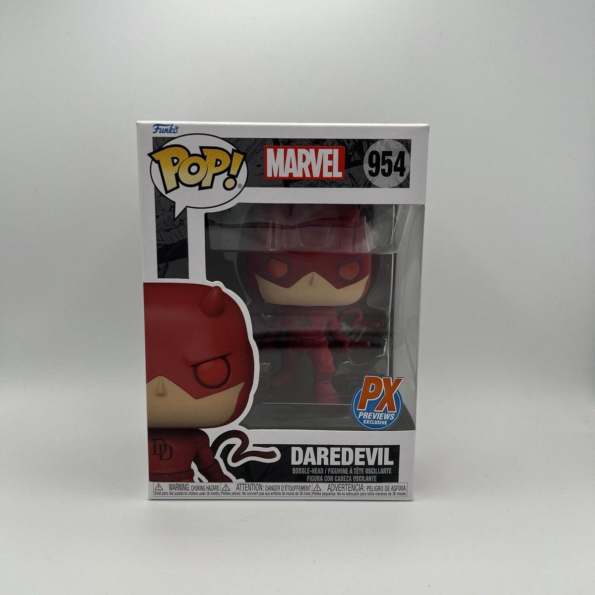 Funko Pop! Marvel Daredevil #954 PX Previews Exclusive Vinyl Figure NIB