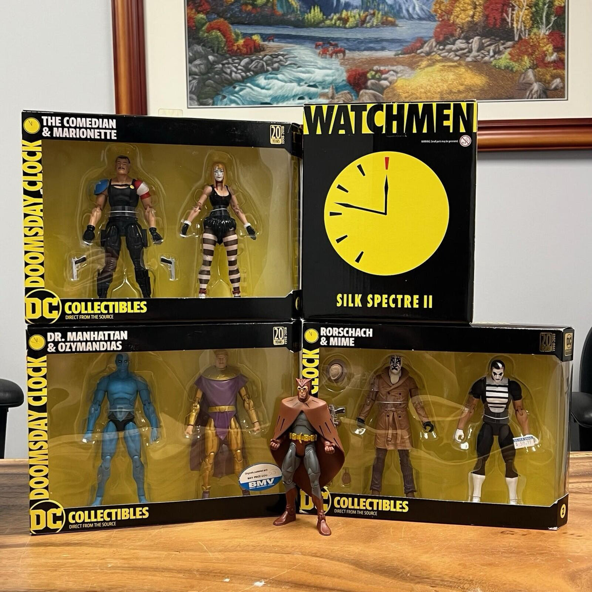 DC Direct Doomsday Clock Watchmen Action Figure Collection Lot