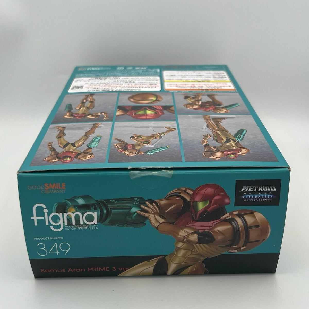 Figma 349 METROID PRIME 3 CORRUPTION Samus Aran NINTENDO Action Figure
