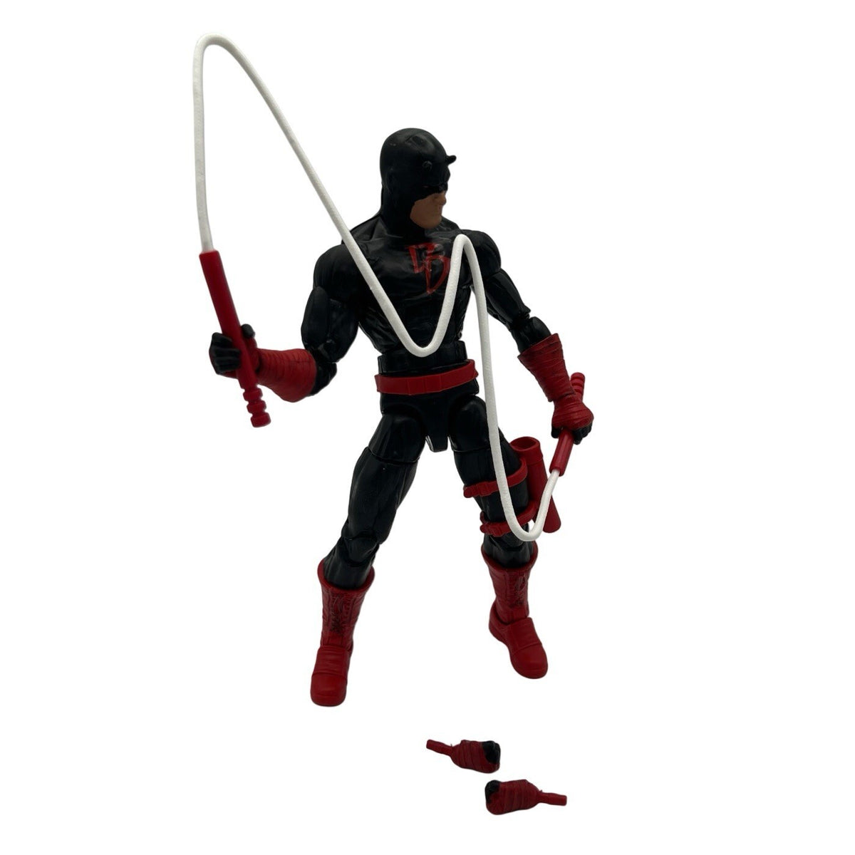 Marvel Legends Daredevil Shadowland SP DR BAF Black Suit Daredevil