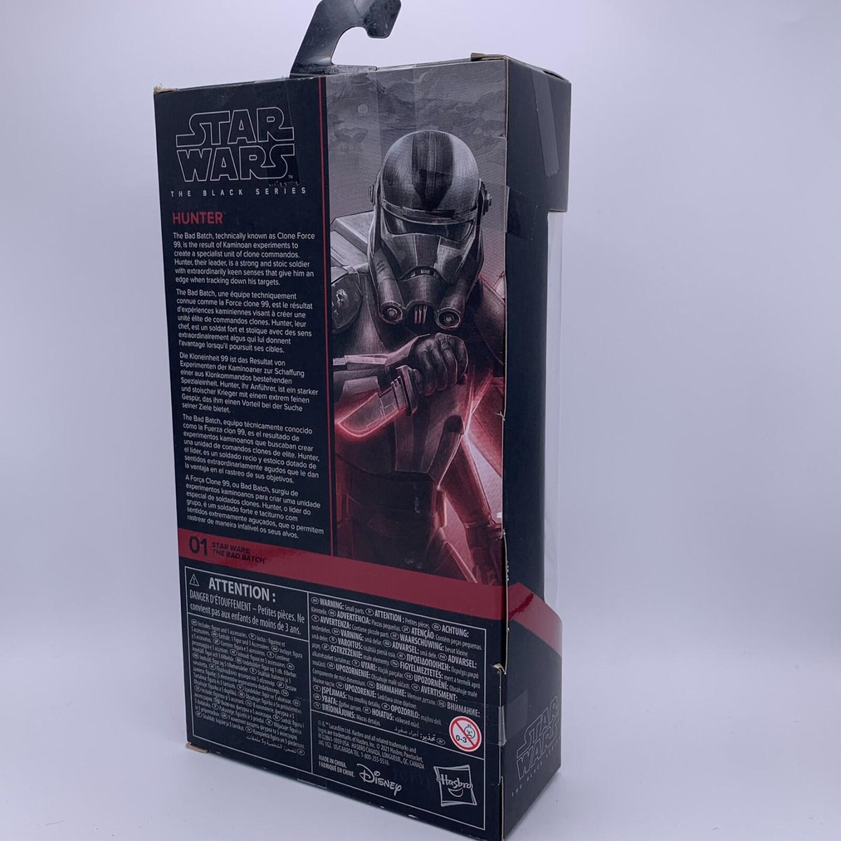Star Wars Black Series The Bad Batch Hunter 6" Action Figure New