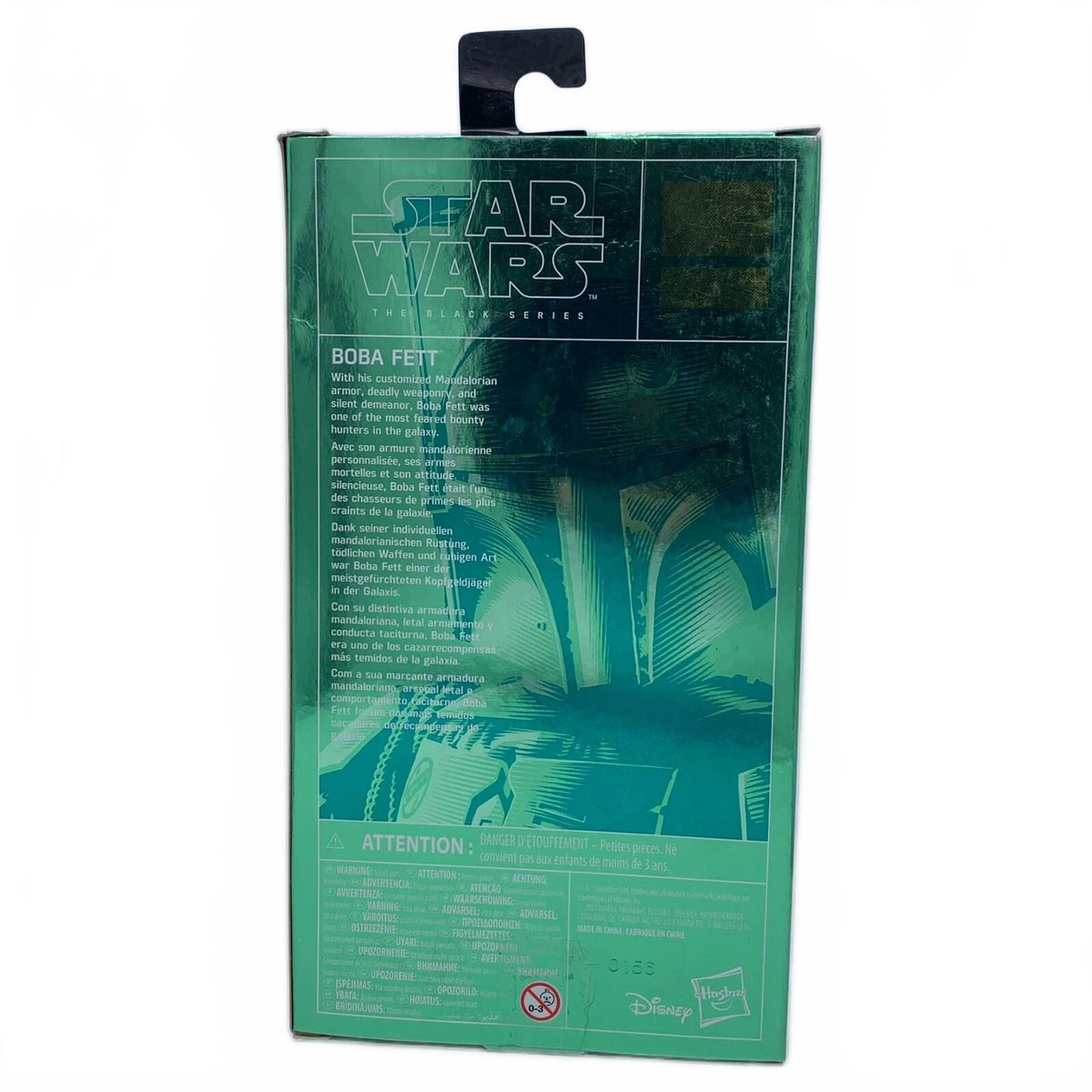 Hasbro Star Wars The Black Series 6" Carbonized Collection Boba Fett