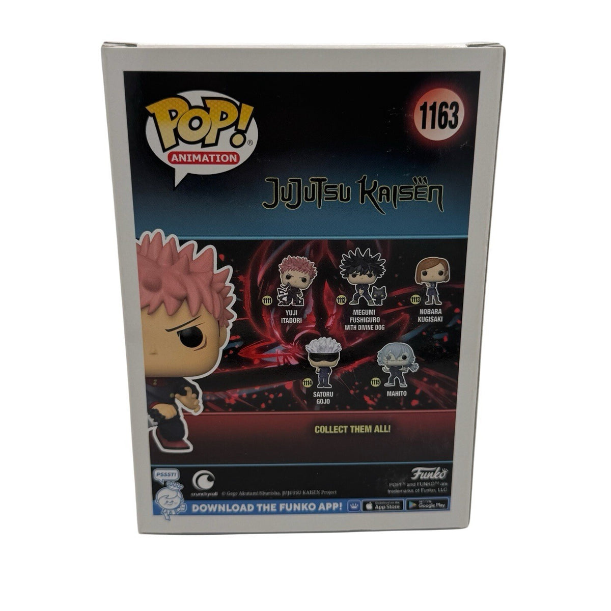 Yuji Itadori with Slaughter Demon 1163 ~ Jujutsu Kaisen ~ Funko Pop Vinyl