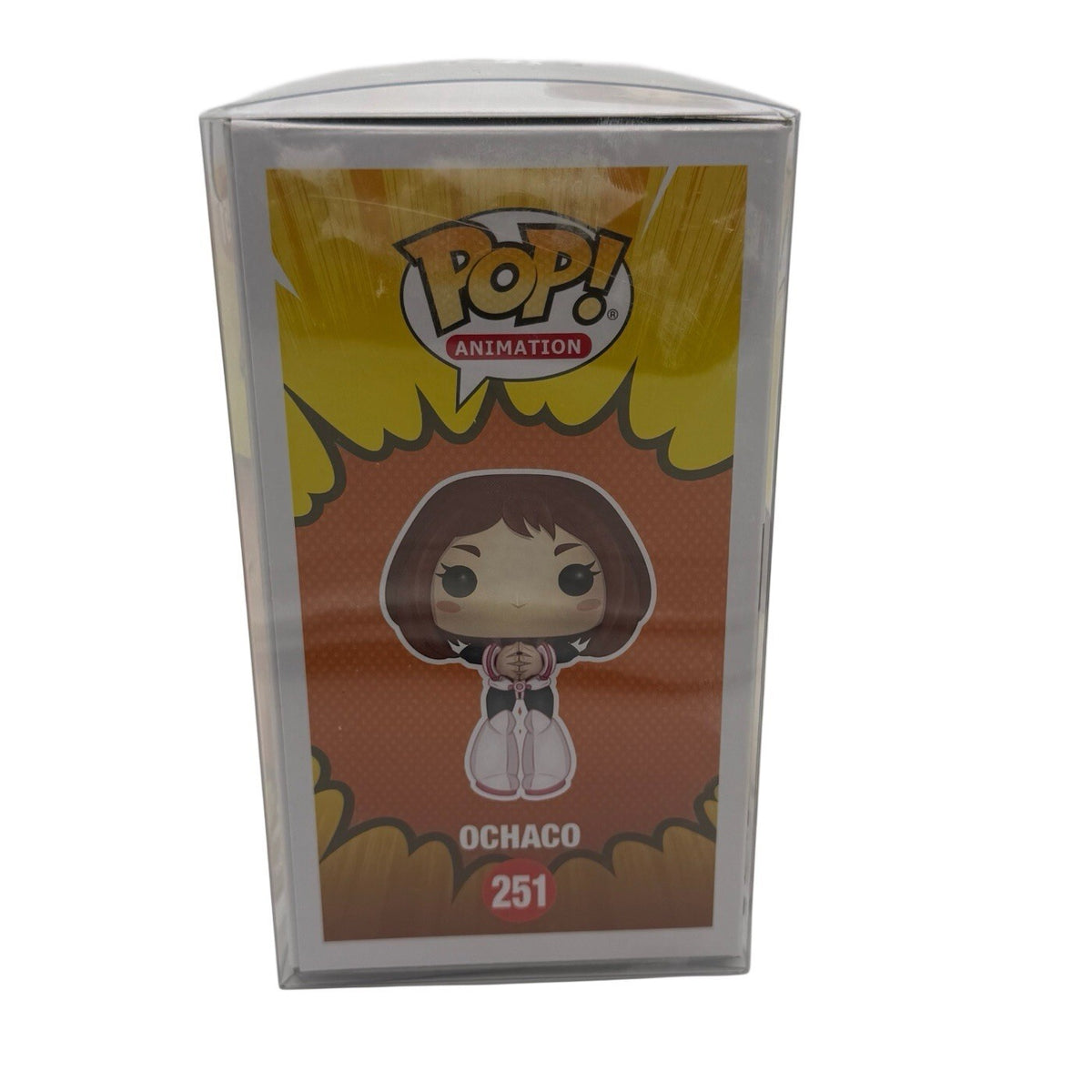 Funko Pop! MHA Ochaco #251 SIGNED by  Luci Christian JSA Certified W/Protector