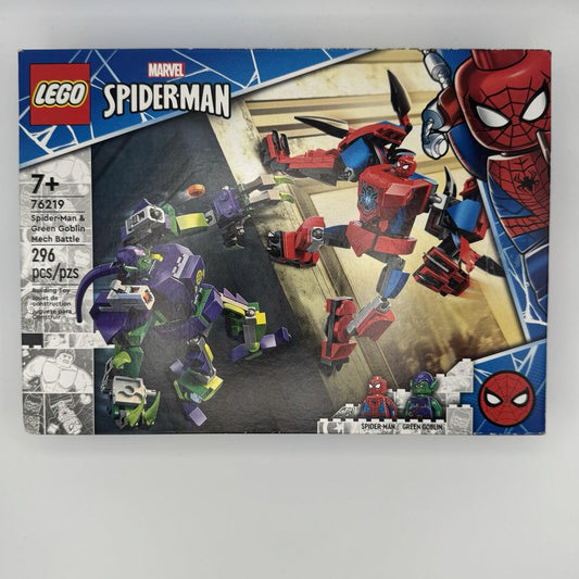 LEGO Spider-Man & Green Goblin Mech Battle 76219 NEW