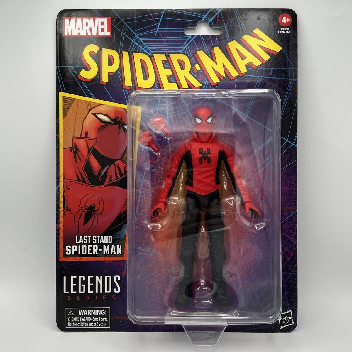Marvel Legends Last Stand Spider-Man Action Figure 2024 Retro Card Series