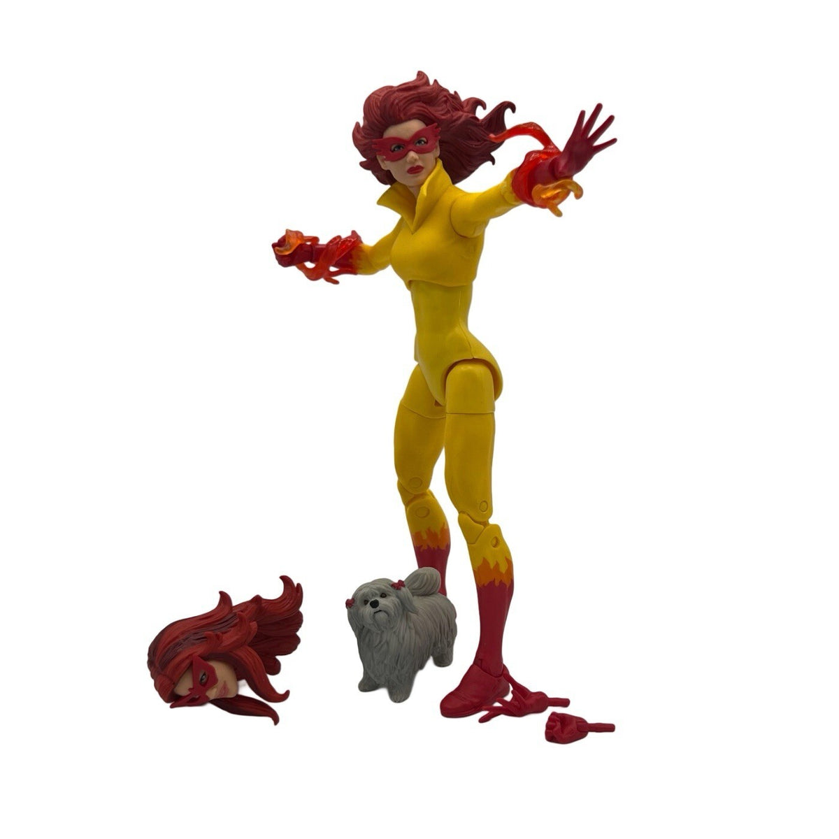 Marvel Legends Series FIRESTAR Spider-Man Amazing Friends 3 Pack - Loose