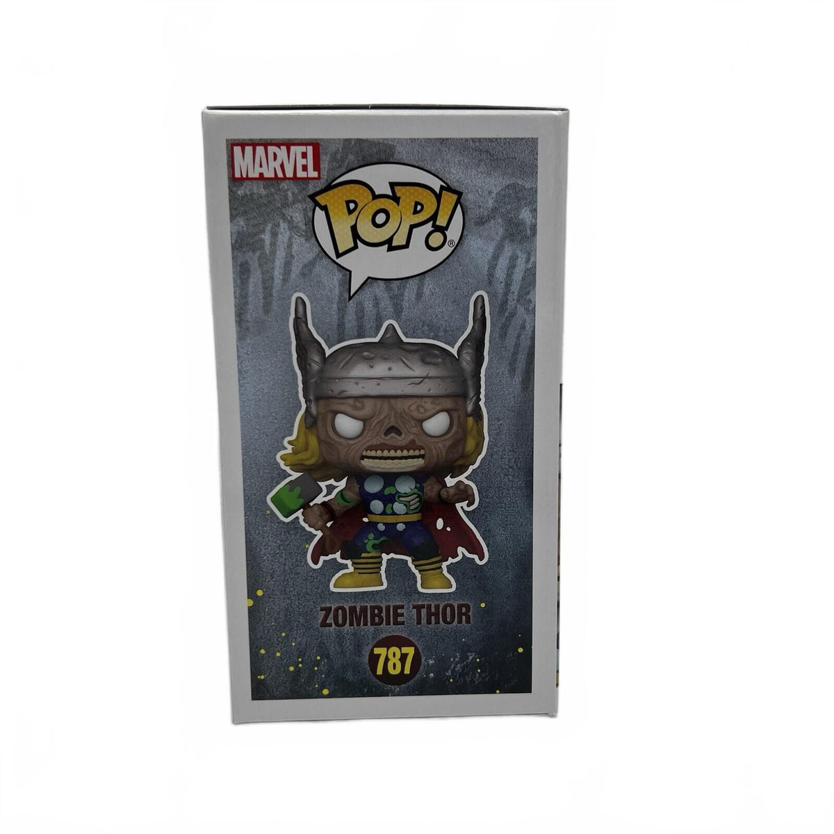 Funko Pop! Marvel Zombies Zombie Thor Glow In Dark EE Exclusive & Pop Protector