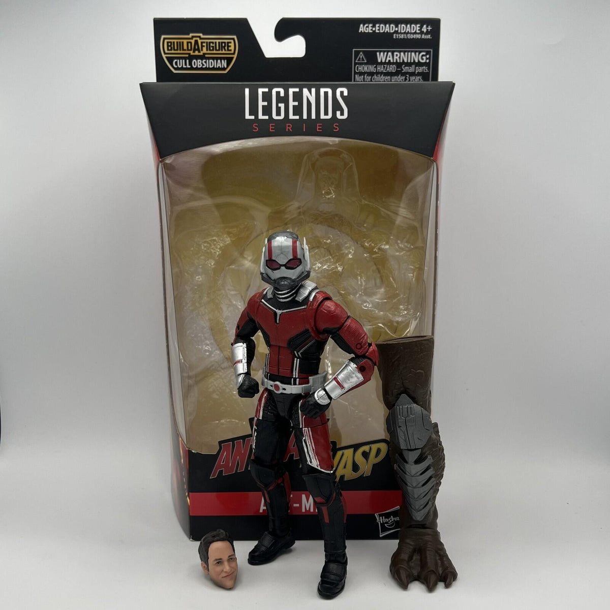 Marvel Legends Ant-Man Action Figure 2018 BAF Cull Obsidian