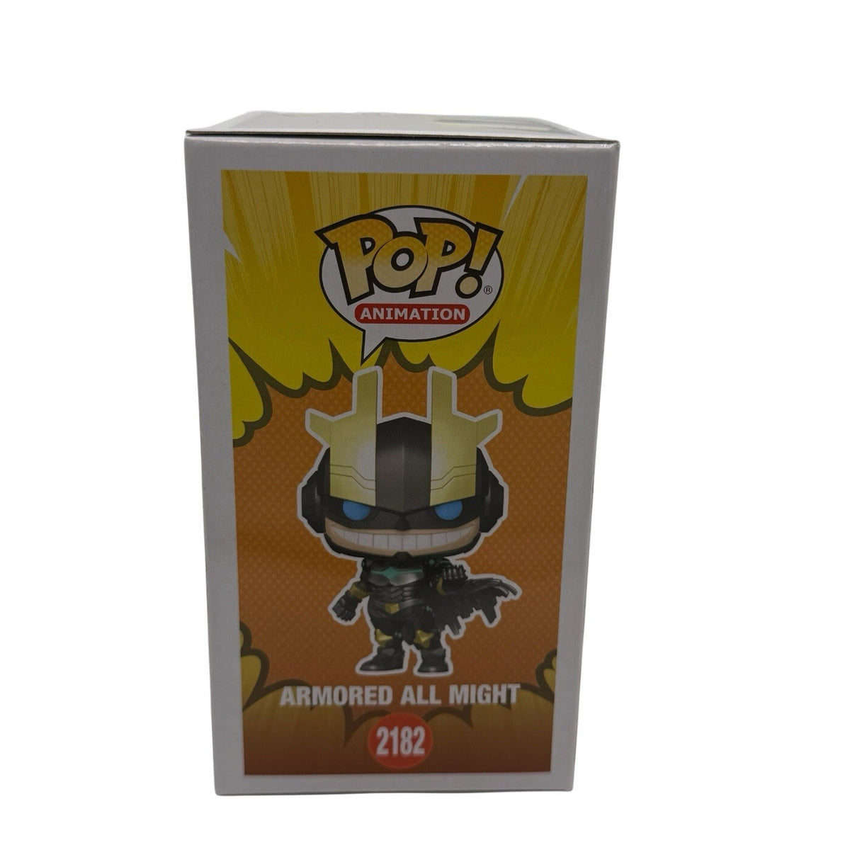 My Hero Academia Armored All Might Metallic Funko Pop! #2182 Gamestop EXCLUSIVE