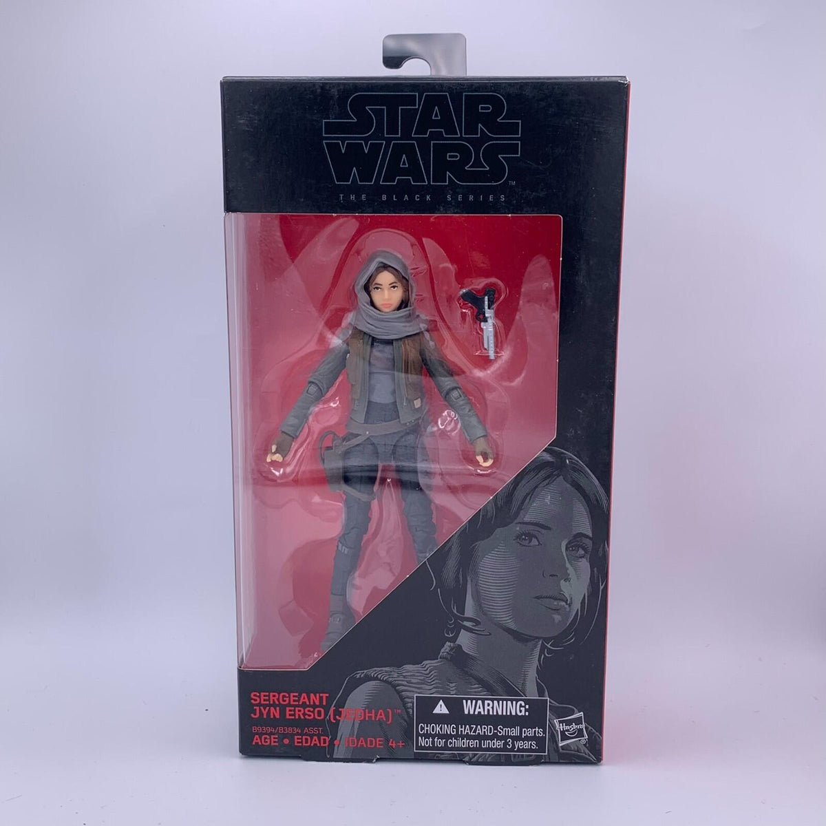 Star Wars Black Series Rogue One 22 Sergeant Jyn Erso Jedha Figure 2016 Hasbro