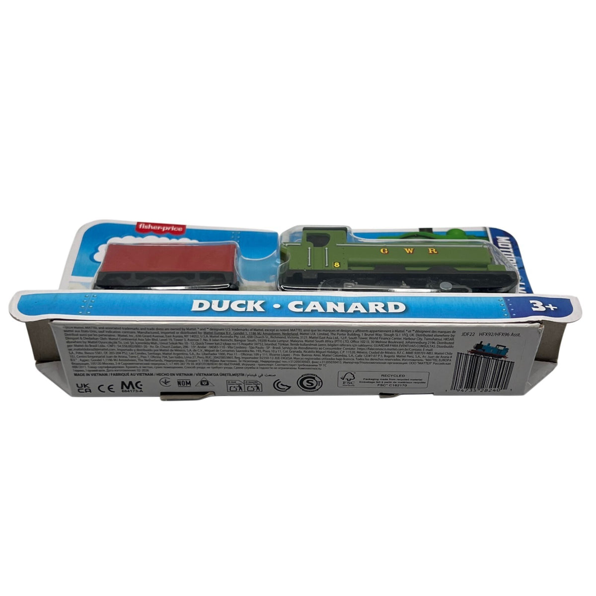 Thomas & Friends TrackMaster Motorized Classic Duck 80th Anniversary 2025